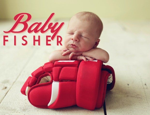 Note: Not actual photo of baby Fisher